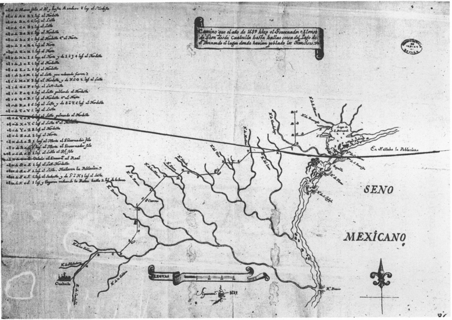 “Alonso de León's Expedition in Search of the French, 1690” in “The ...