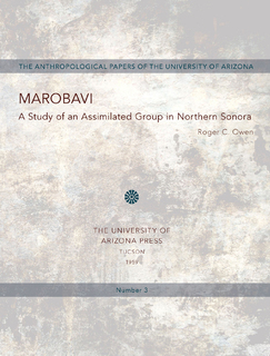 Cover of Marobavi: A Study of an Assimilated Group in Northern Sonora