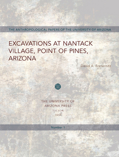 Cover of Excavations at Nantack Village, Point of Pines, Arizona